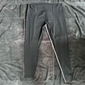 Lululemon Wunder Under High-Rise Full-On Luxtreme Black Leggings Size 18